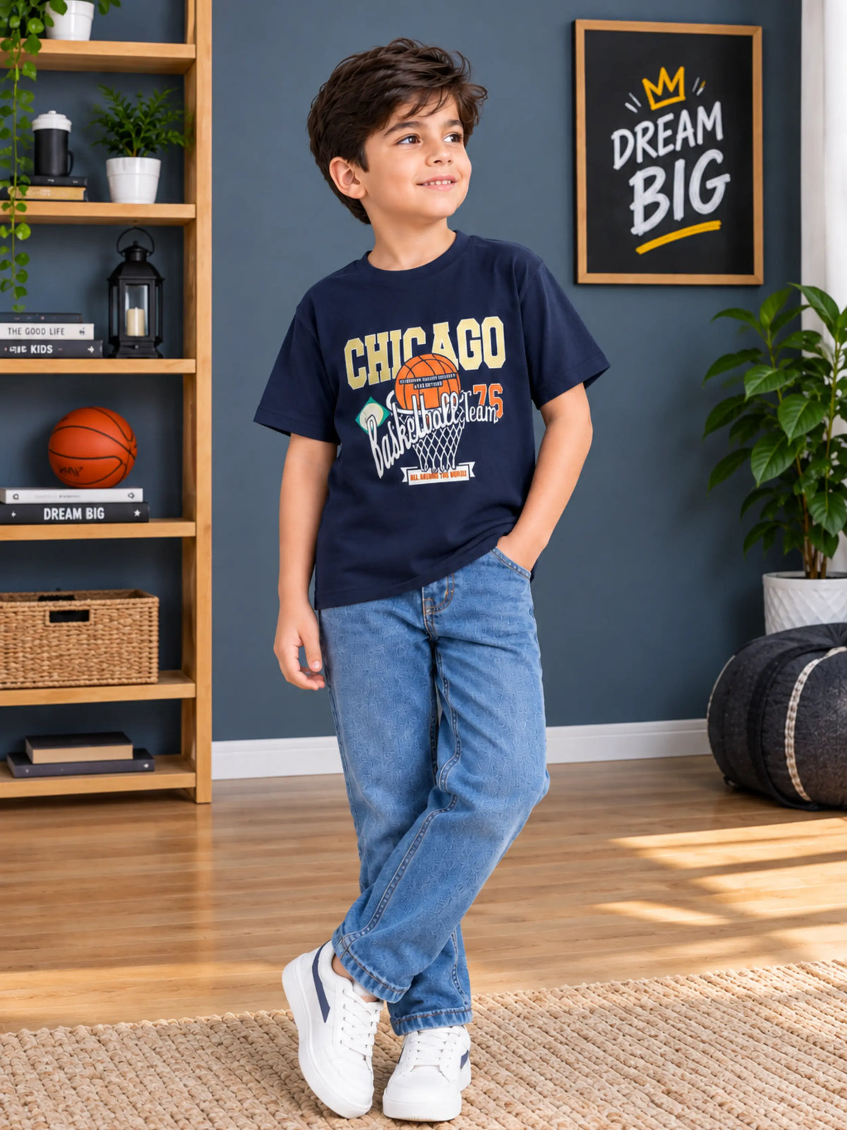 Chicago Basketball Tee